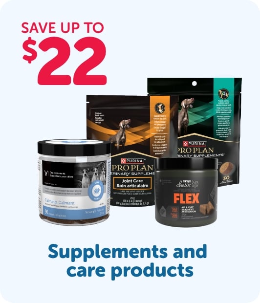 Save up to $22 - Supplements and care