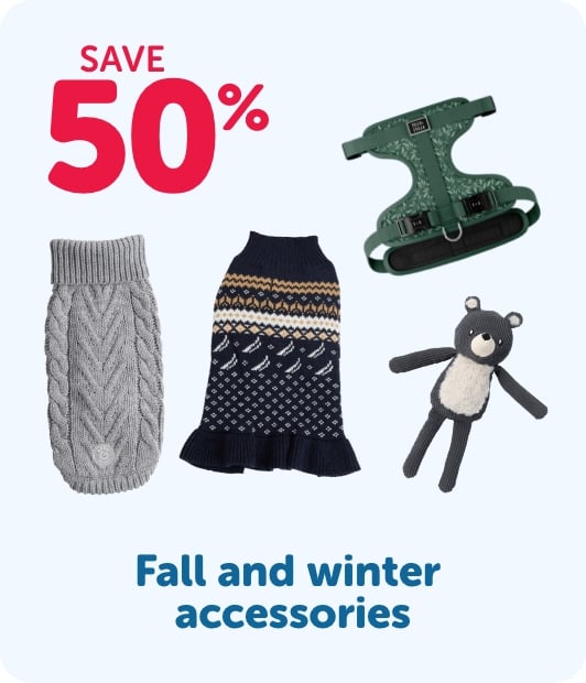 Save 50% - Fall and winter accessories