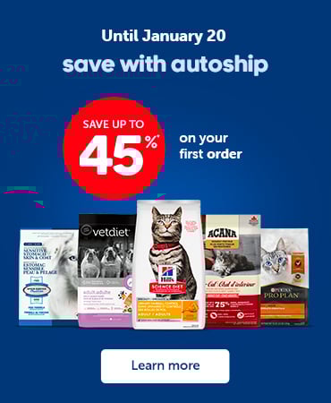 Save up to 45% on your first Autoship order