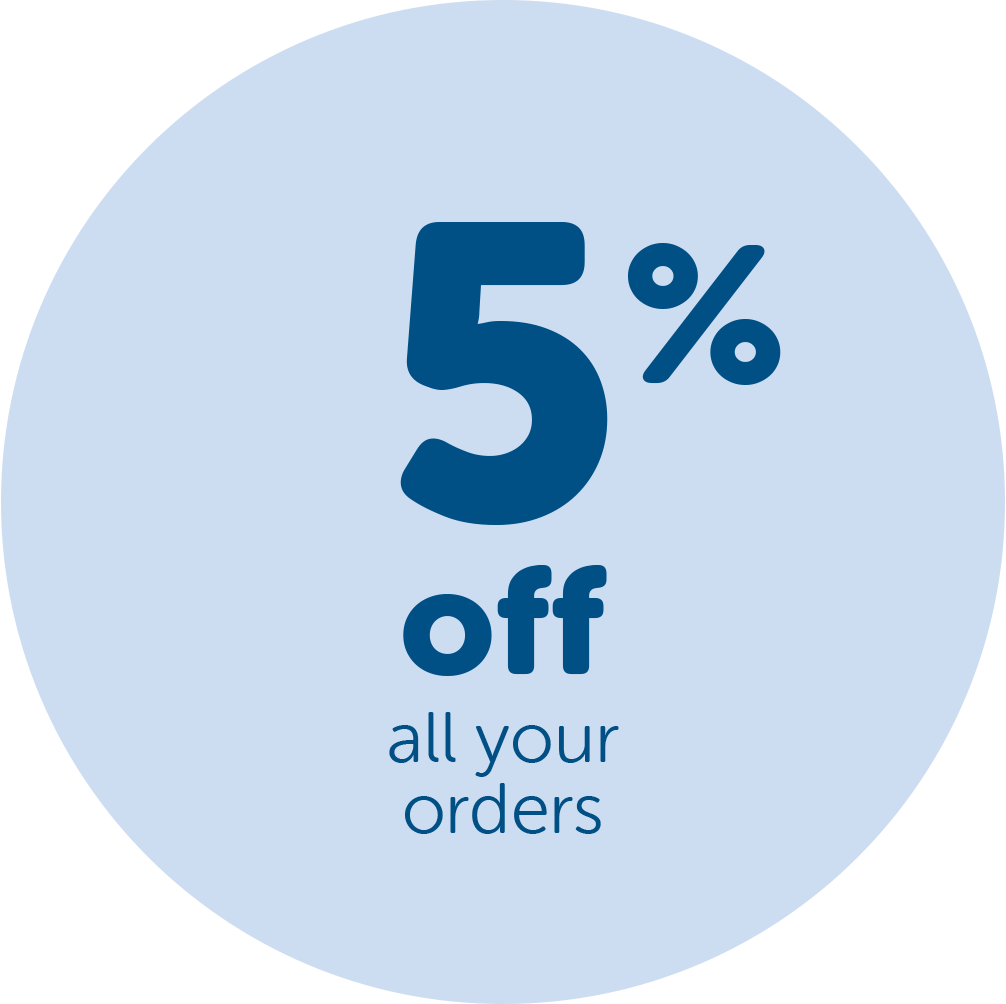 5% off all recurring orders