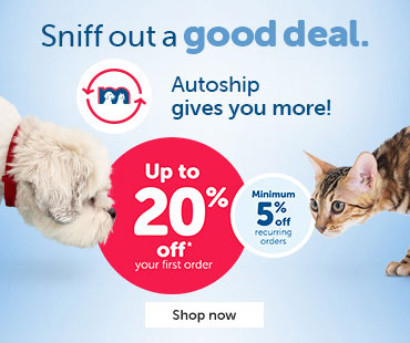 Sniff out a good deal - Get up to 20% off your first autoship order.
