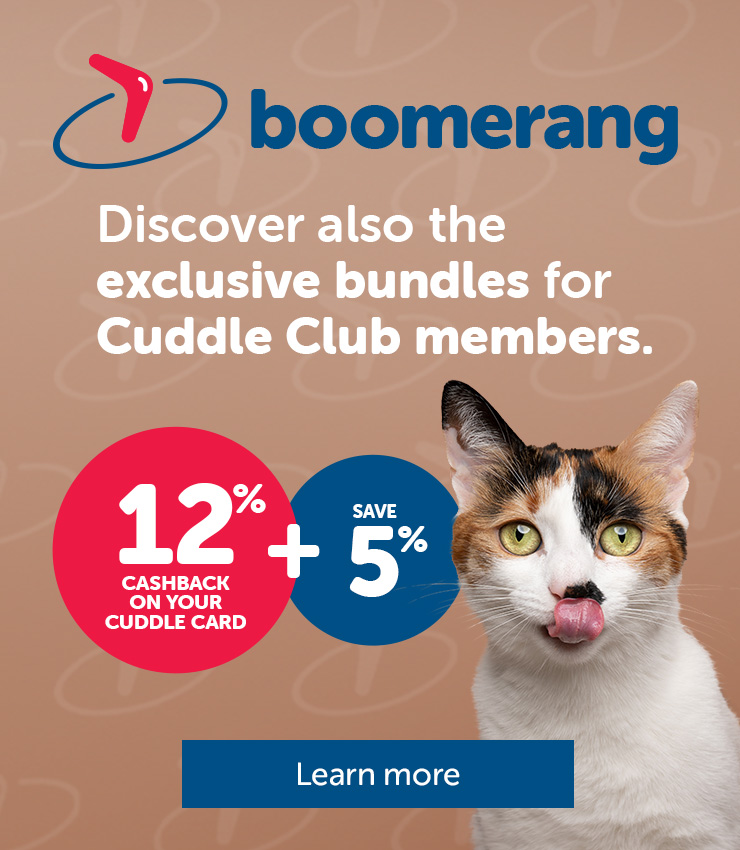 Discover also the exclusive packages for Cuddle Club members