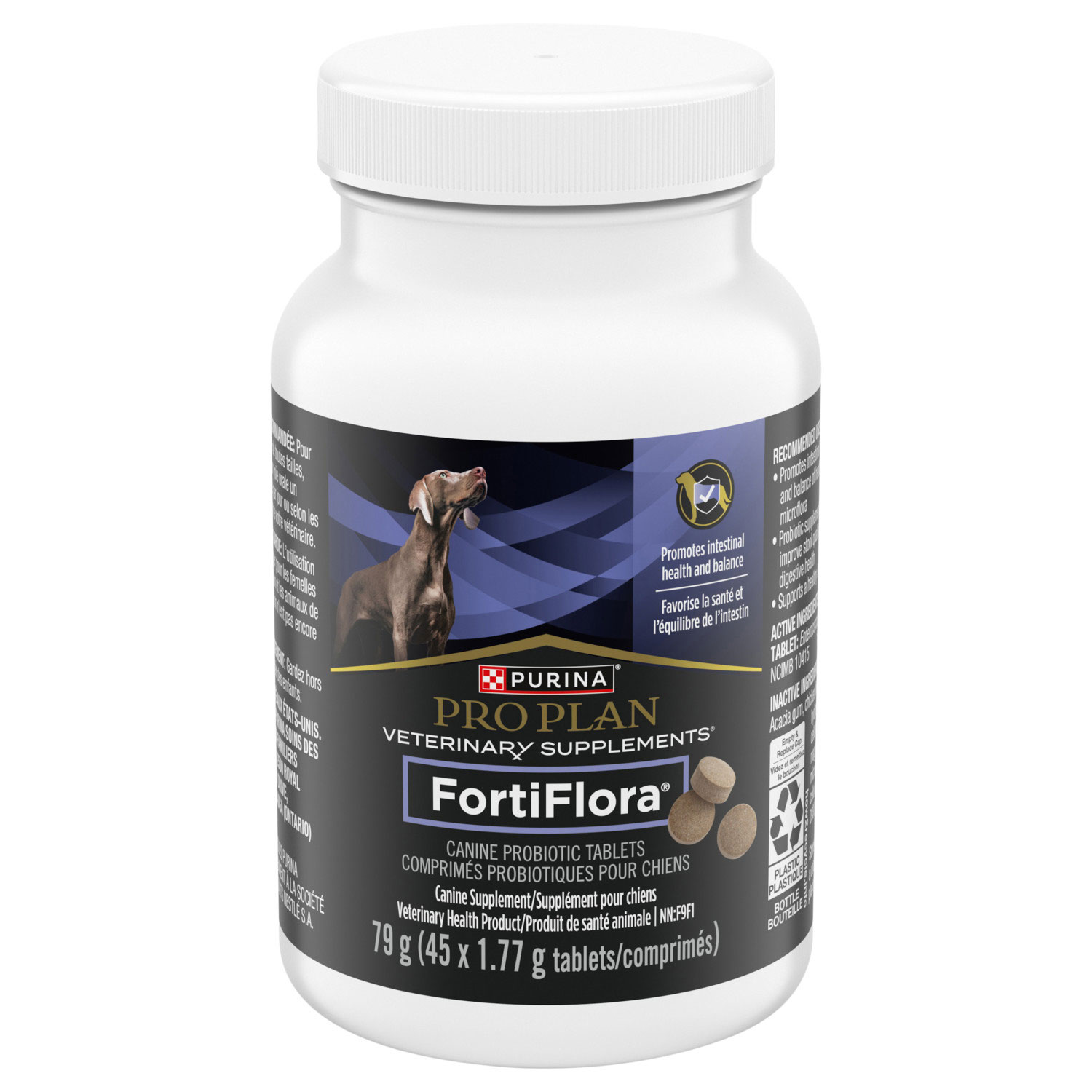 FortiFlora Canine Probiotic Tablets, 79 g Pro Plan Veterinary