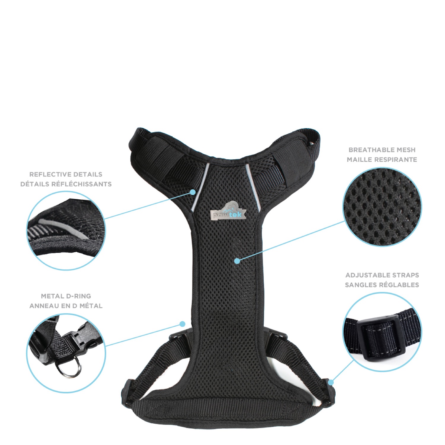 Dog Travel Harness Pawtek 010 NOR Mondou