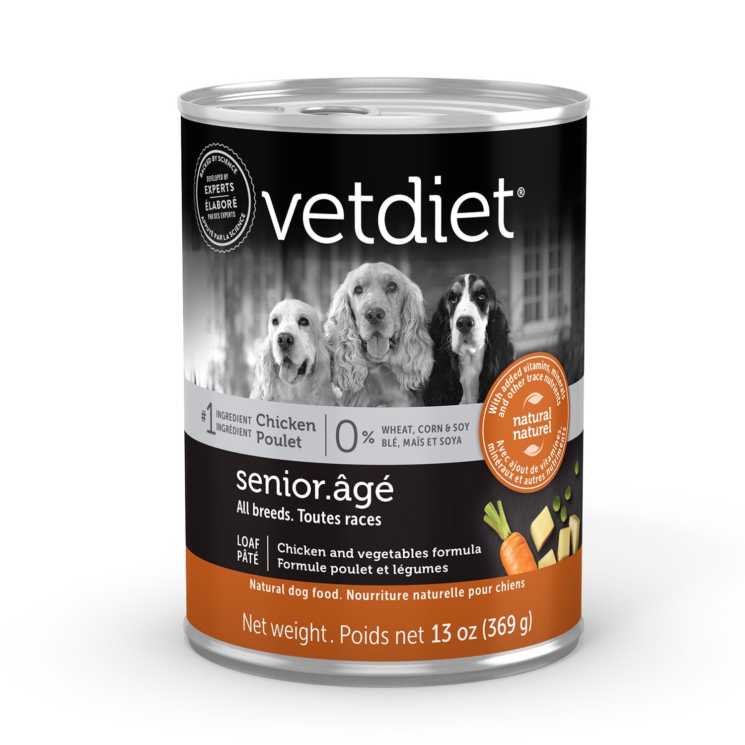 Chicken Wet Food for Senior Dogs Vetdiet | Mondou