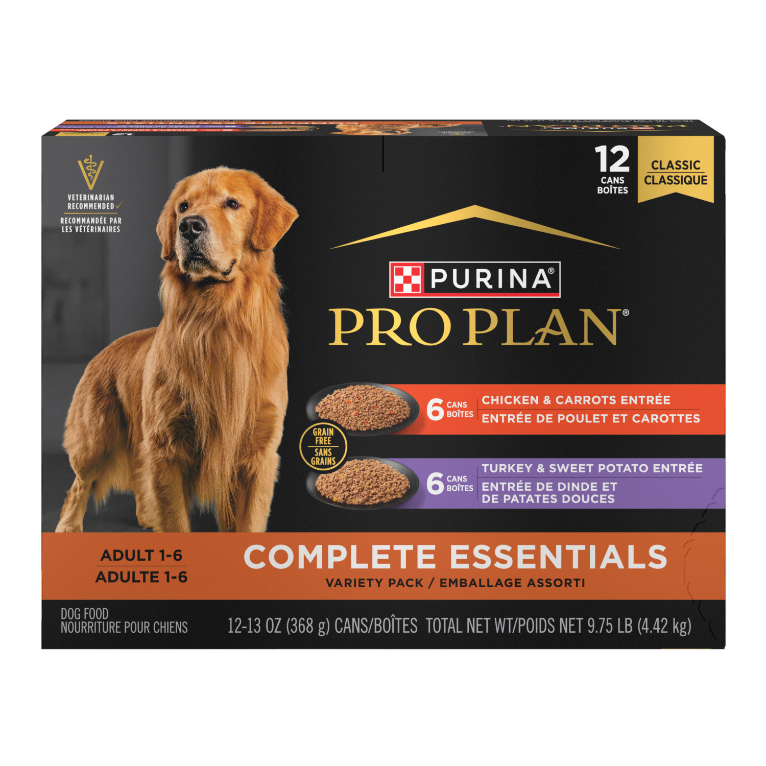 Adult Complete Essentials Grain-Free Variety Pack Wet Dog Food