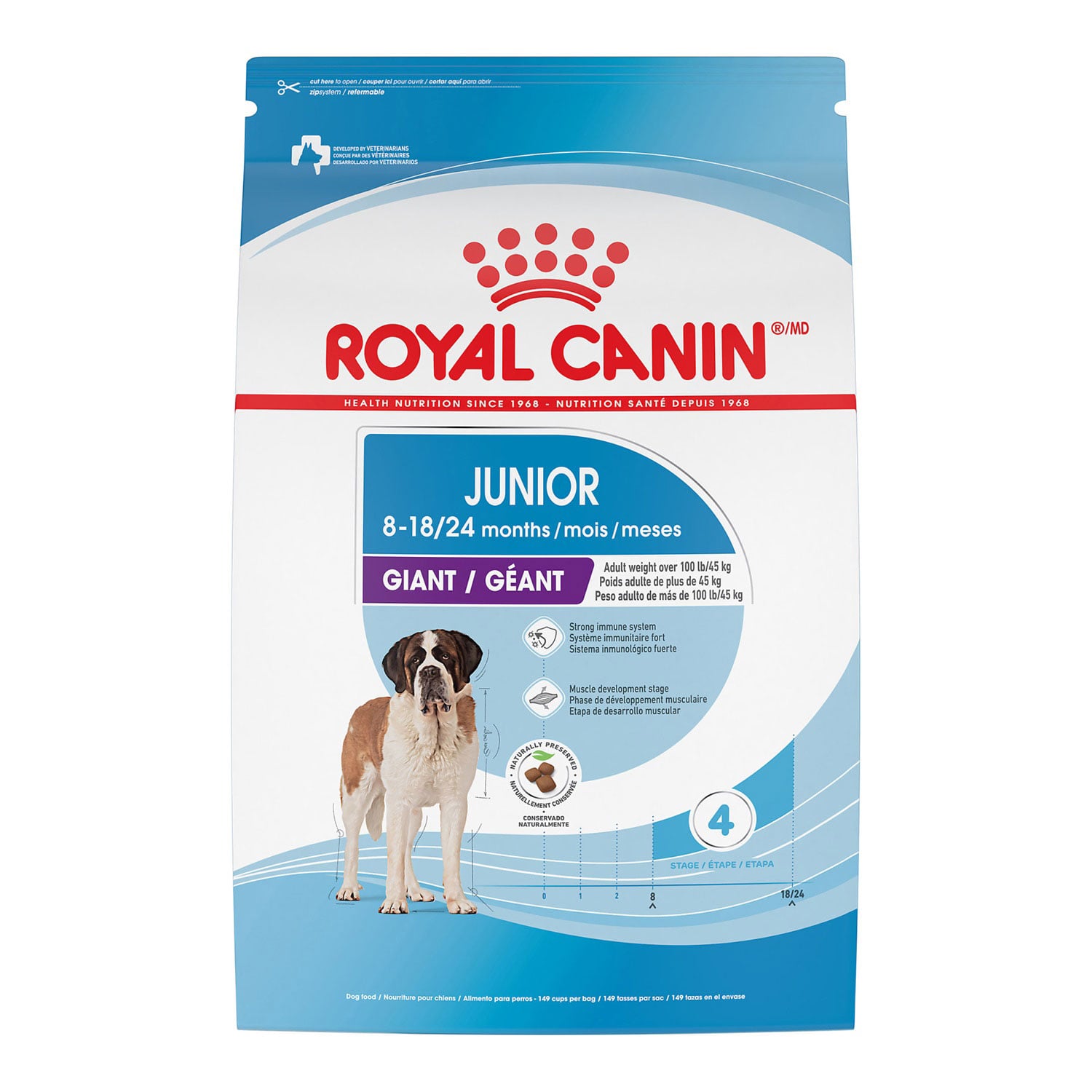 Size Health Nutrition™ Giant Junior Dry Dog Food Royal Canin | Mondou