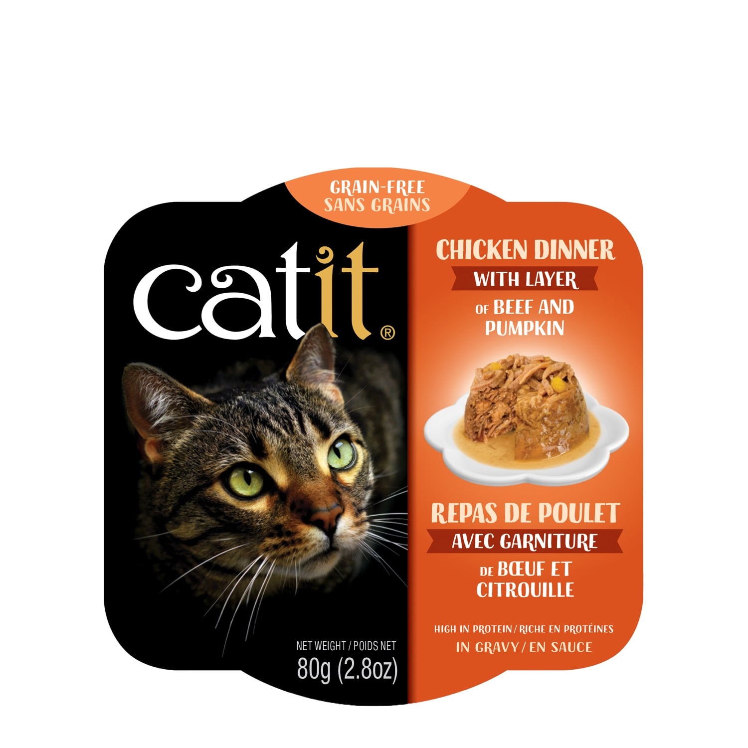 Cat Dinner, Chicken, Beef & Pumpkin Catit | Mondou