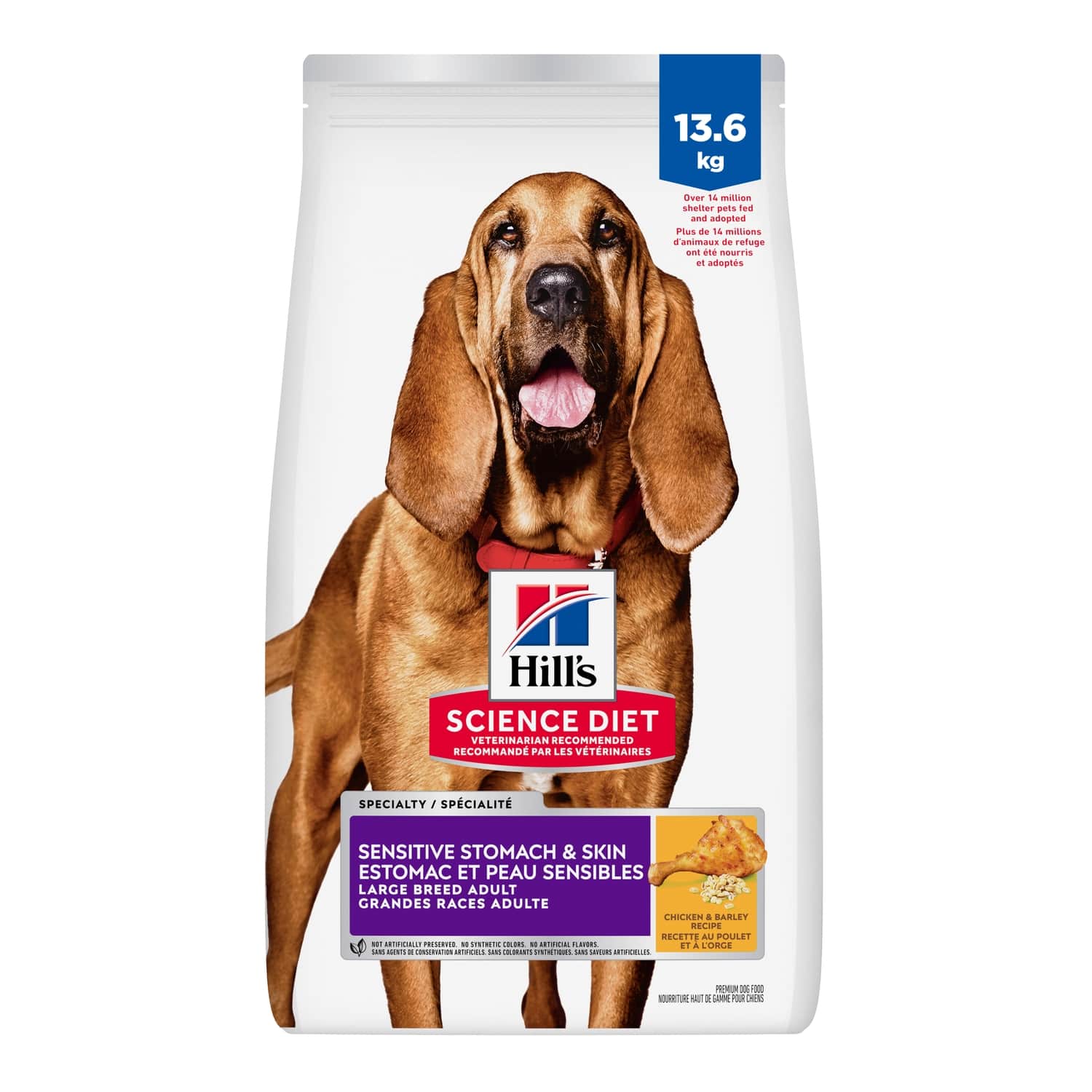 Large Breed Adult Sensitive Stomach & Skin Chicken Dry Dog Food