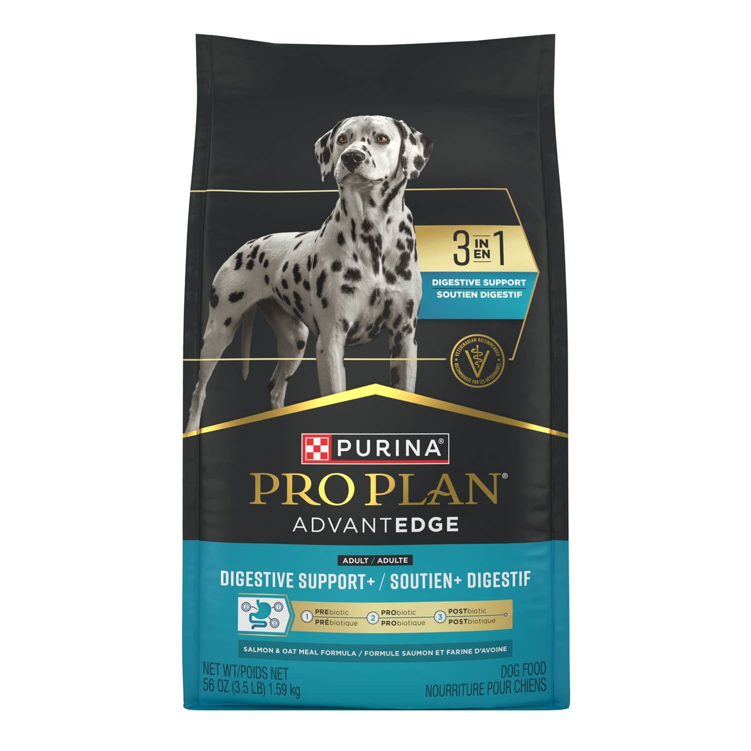 AdvantEDGE Digestive Support+ Salmon and Oat Meal Dry Food for