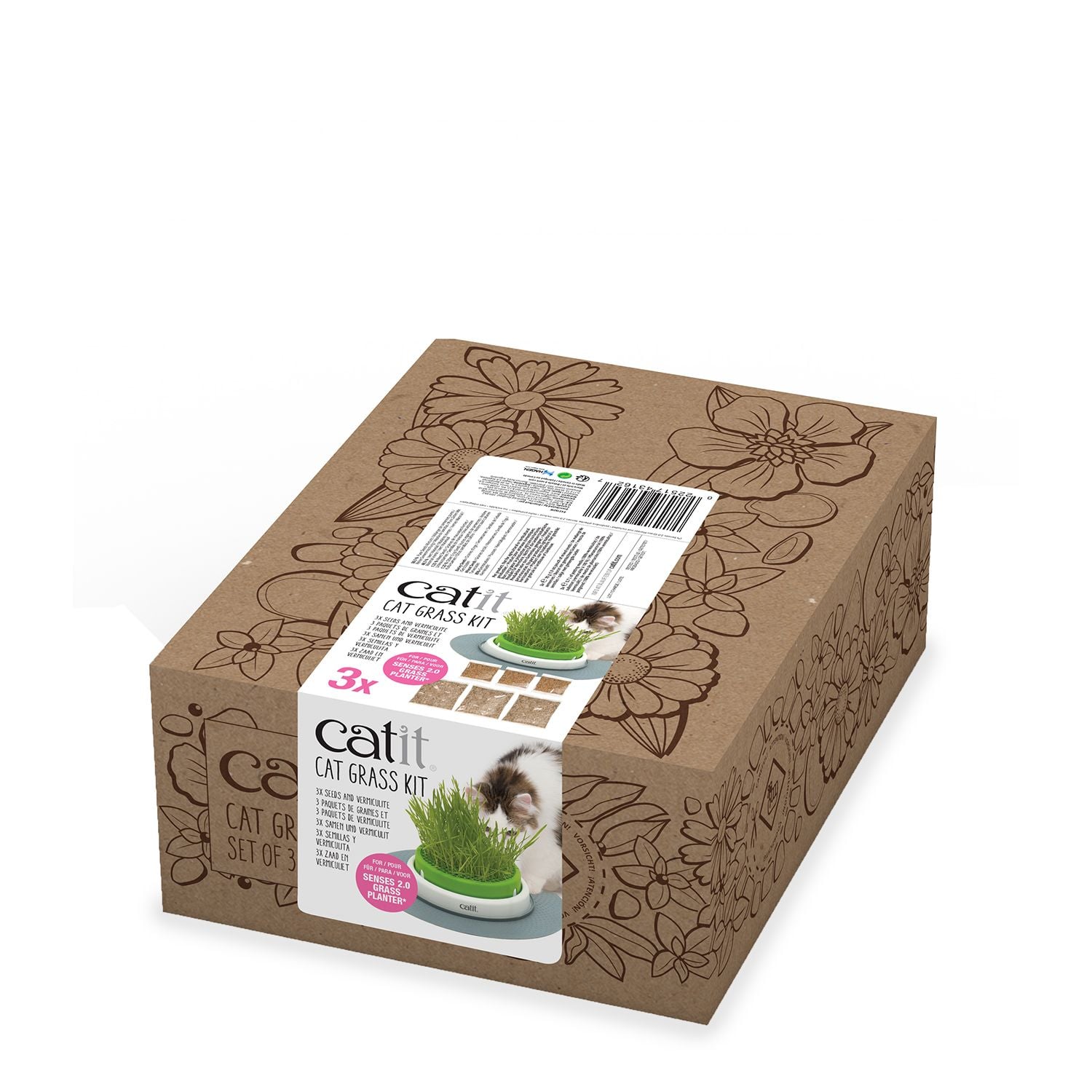 Grass kit for grass planter Catit 2.0 Catit | Mondou