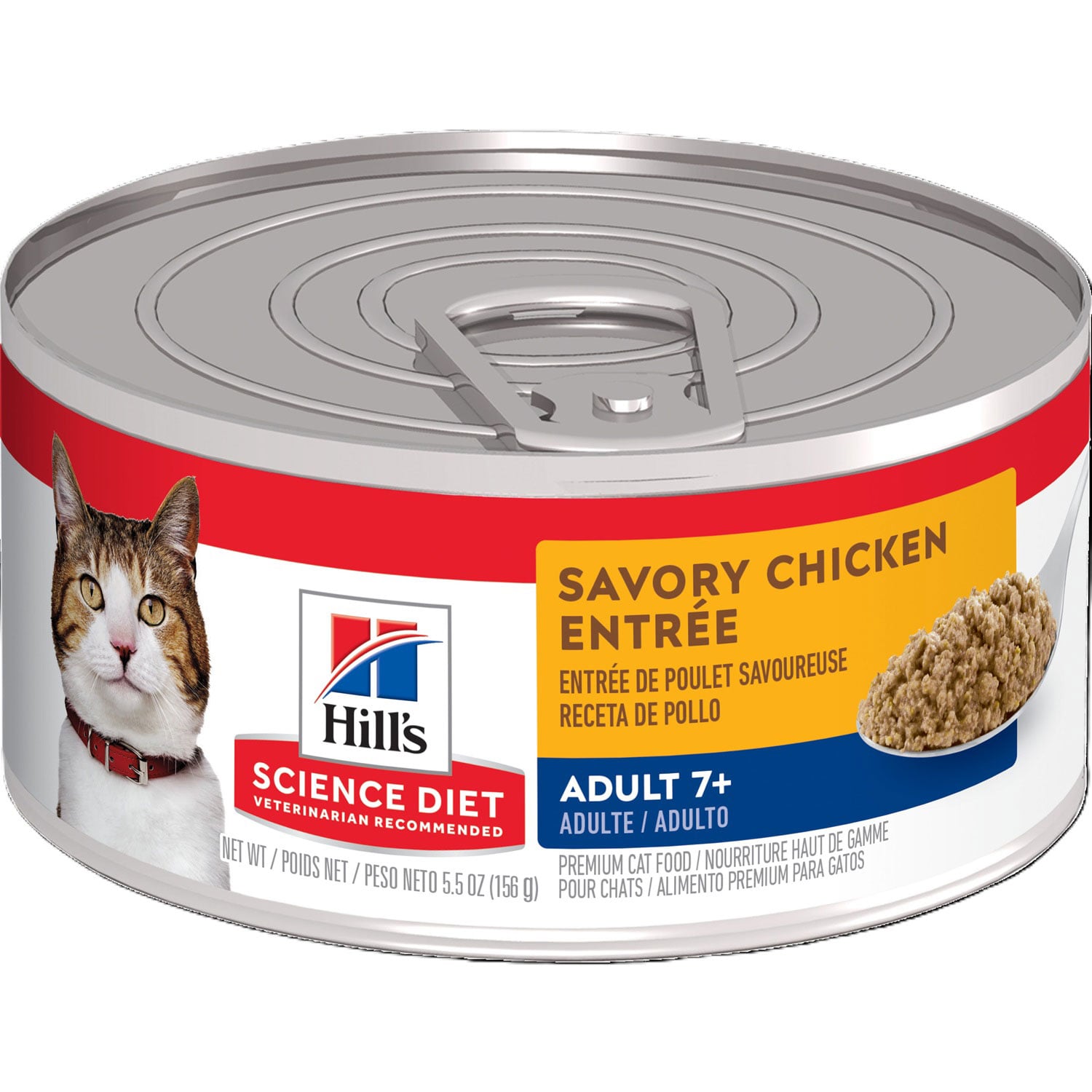 Adult 7+ Savory Chicken Wet Cat Food Hill's Science Diet | Mondou