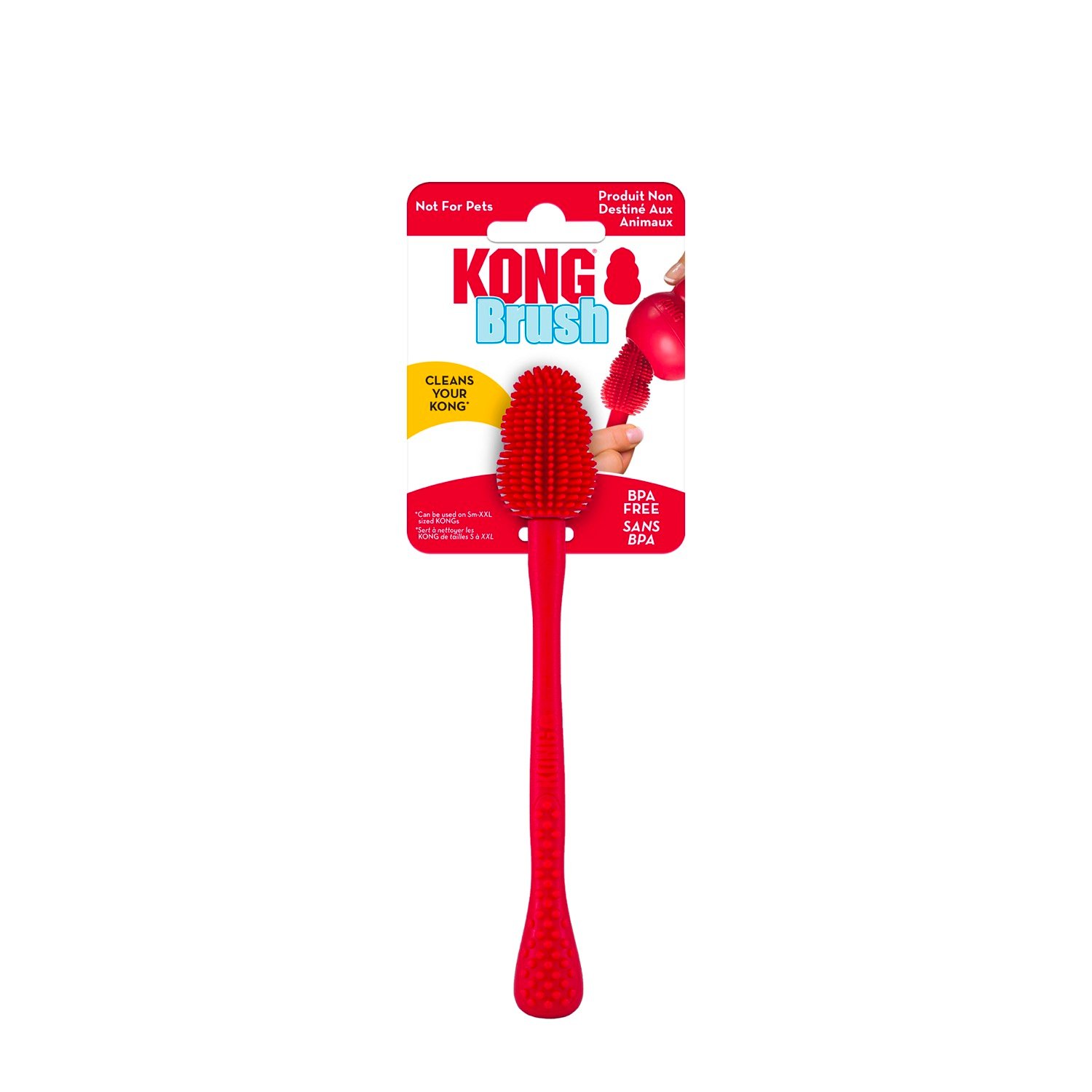 Brush for cleaning Kong toys Kong 001 RGE Mondou