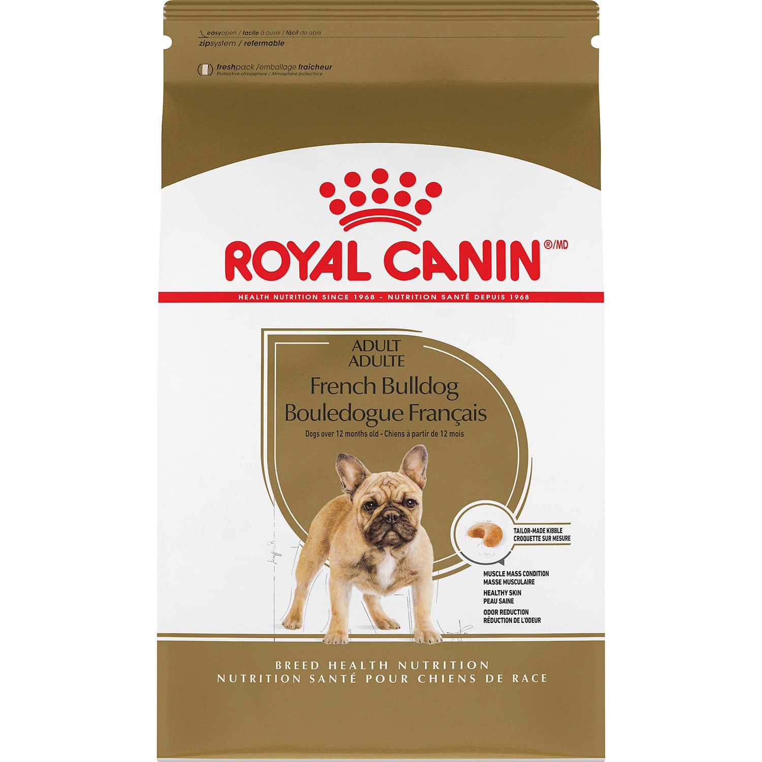 Breed Health Nutrition® French Bulldog Adult Dry Dog Food Royal