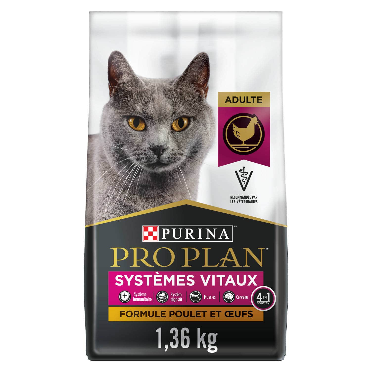 ダイエットフード momona Adult Vital Systems Chicken and Egg Formula 4-in-1 Dry Food Cats