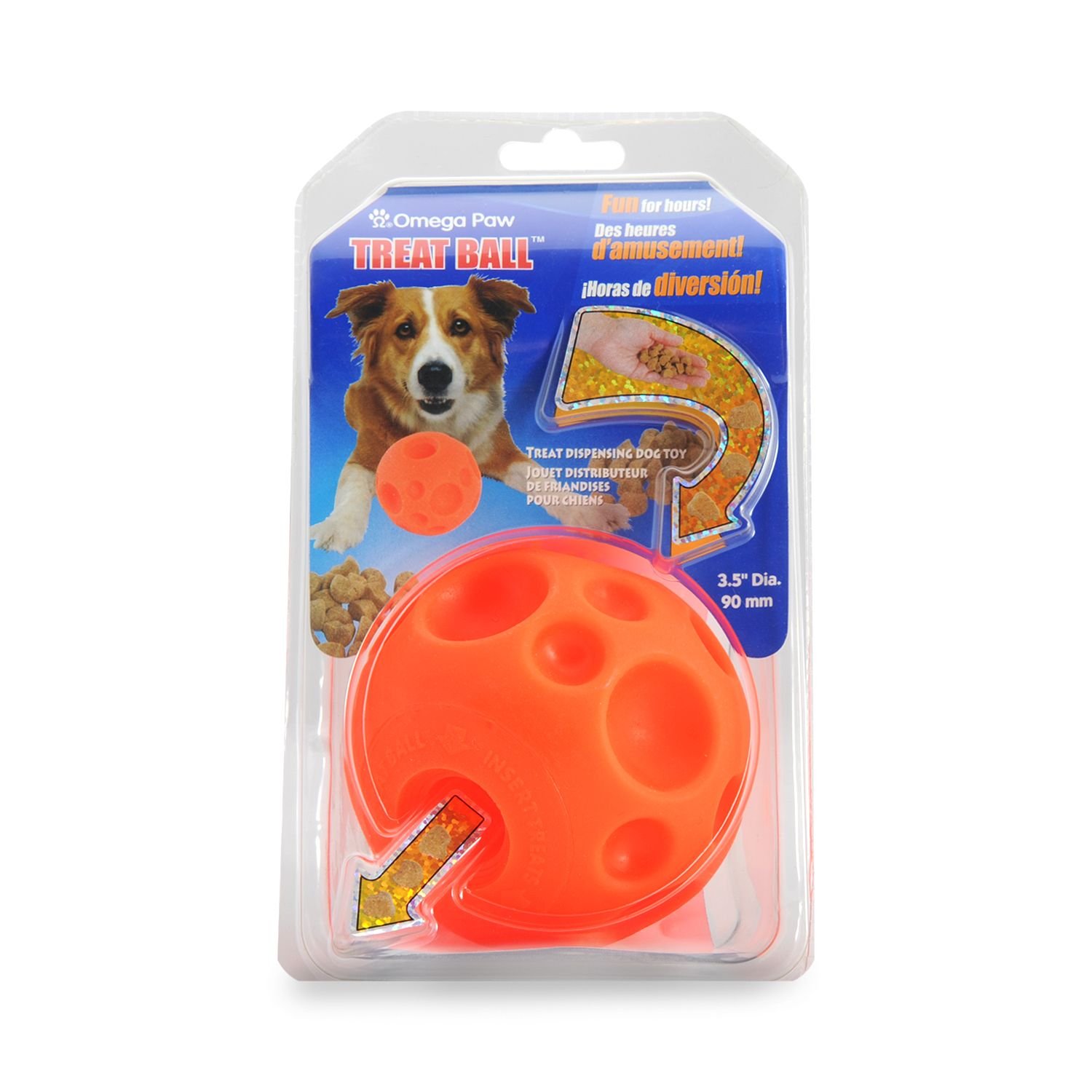 Treats-dispensing ball Omega Paw | Mondou