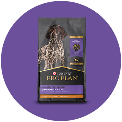 Shop Purina Pro Plan for sportive dog.